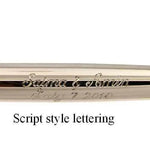 Personalised Hallmarked Sterling Silver Fountain Pen Hand Engraved - 3