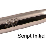 Personalised Sterling Silver Hallmarked Plain Pen Hand Engraved - 2